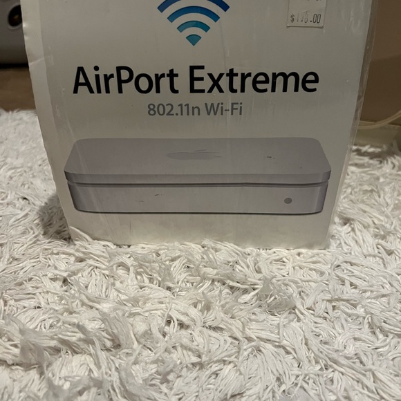 Apple AirPort Extreme Base Station MB763LL/A Wireless Router Wi-Fi 802.11n A1301 - Picture 2 of 11